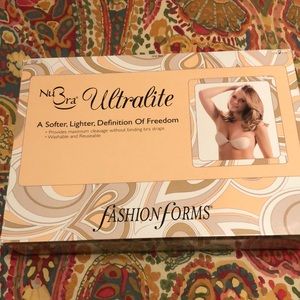 NuBra sticky bra, nude, C cup.